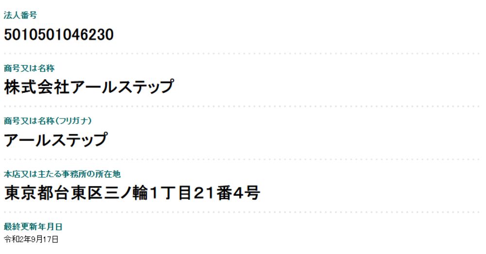 先払いマスターズの法人情報